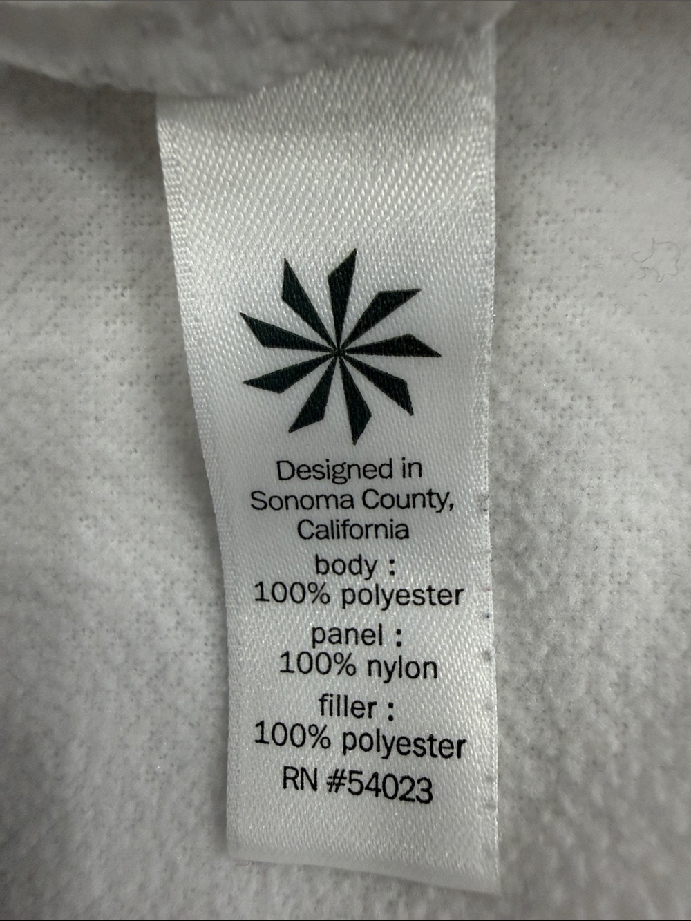 Athleta white mixed-media half-zip pullover in women’s size XS - Picture 10 of 11